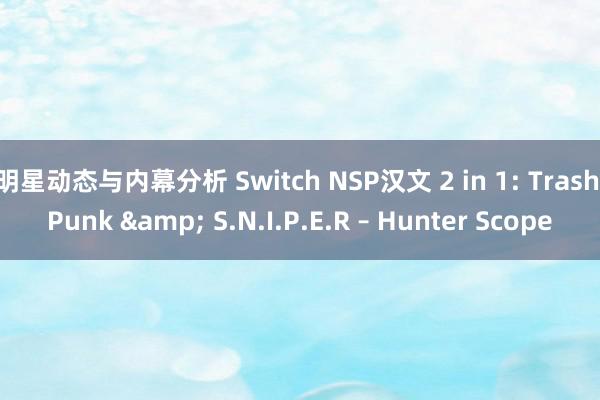 明星动态与内幕分析 Switch NSP汉文 2 in 1: Trash Punk & S.N.I.P.E.R – Hunter Scope