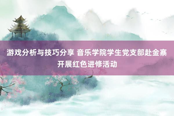 游戏分析与技巧分享 音乐学院学生党支部赴金寨开展红色进修活动