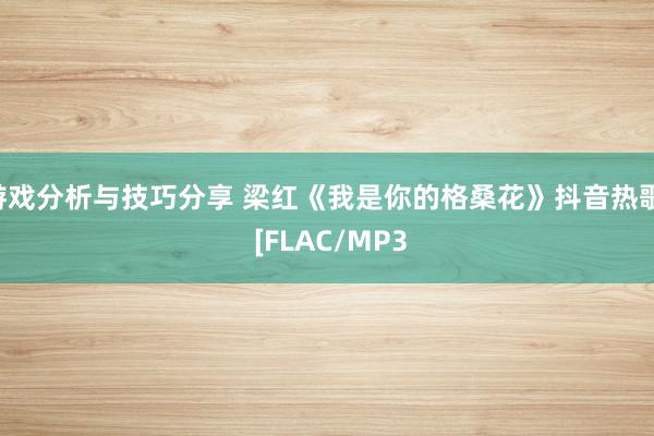 游戏分析与技巧分享 梁红《我是你的格桑花》抖音热歌  [FLAC/MP3